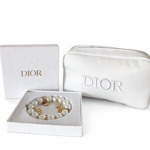 DIOR Bracelet and Jewelry Pouch Bundle